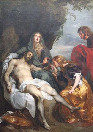 Anthony Van Dyck The Lamentation over the Dead Christ Norge oil painting art